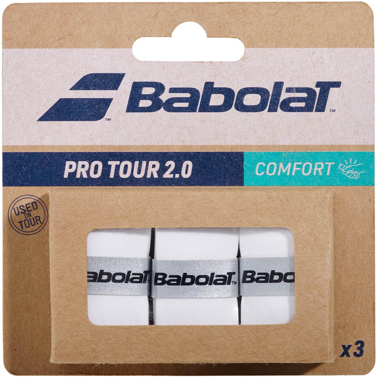 Овергрип Babolat PRO TOUR 2.0 X3 White