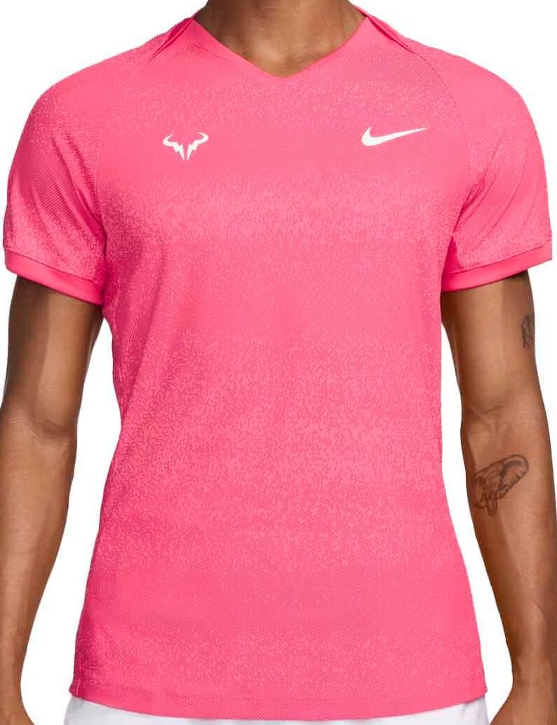 Футболка мужская Nike Dri-Fit Rafa Challenger Pink/White  FD5409-629