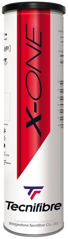 Мячи теннисные Tecnifibre X-ONE 4 мяча