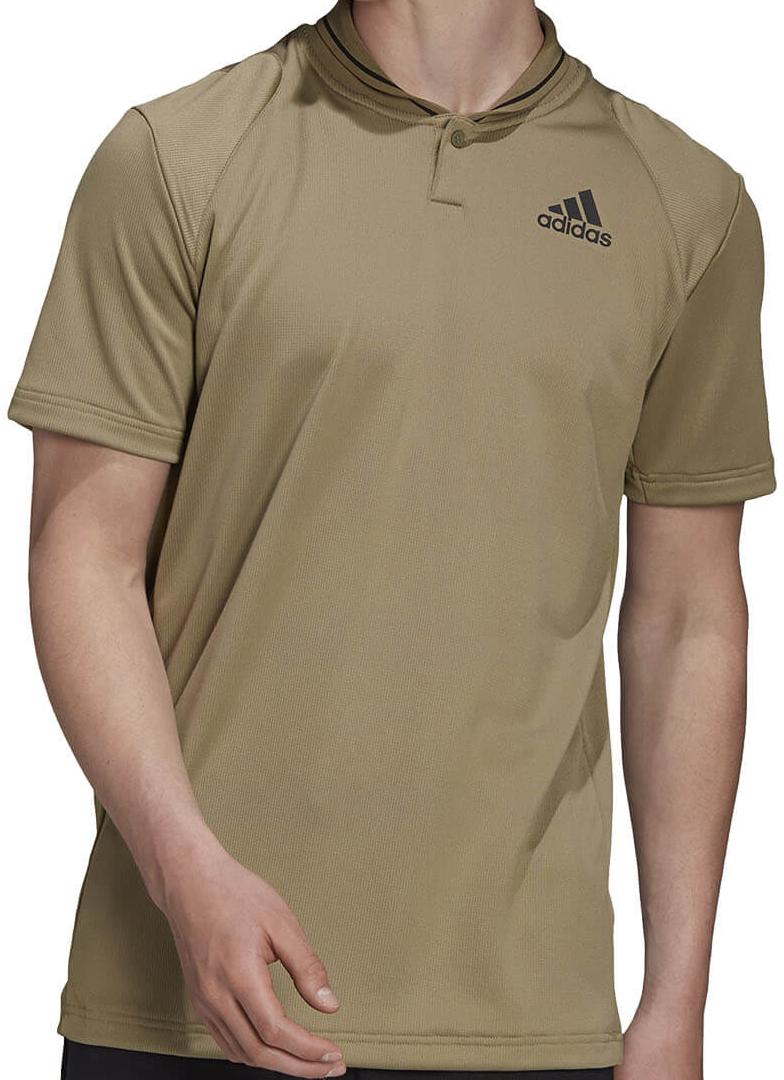 Поло мужское Adidas Club Rib Orbit Green/Black