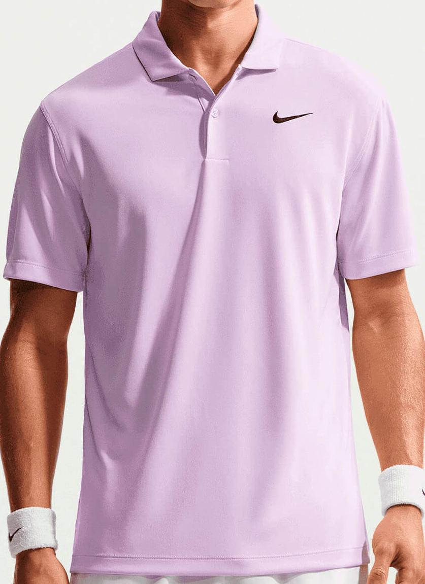 Поло мужское Nike Court Dri-Fit Solid Light Violet