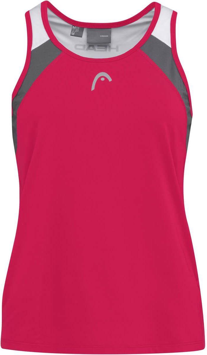 Топ для девочек Head CLUB 22 Tank Top Magenta