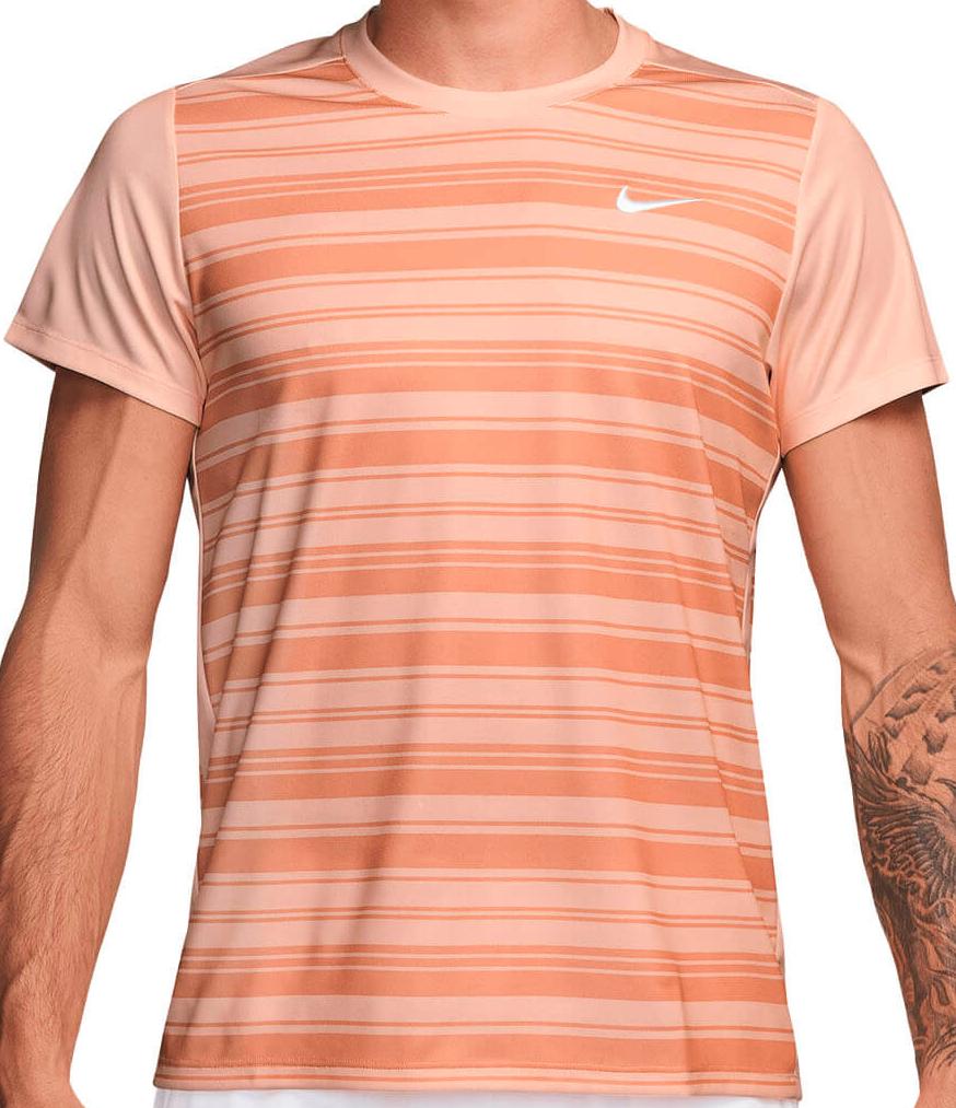 Футболка мужская Nike Court Dri-Fit Victory Washed Coral/White