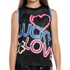 Майка для девочек  Lucky in Love EBL  T228-Q05440