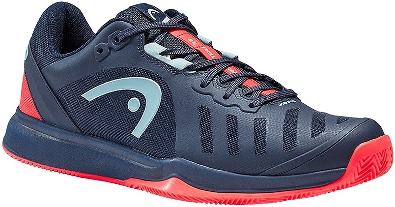Кроссовки мужские Head Sprint Team 3.0 Clay Dress Blue/Neon Red