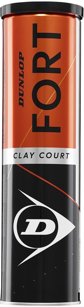 Мячи теннисные Dunlop Fort Clay Court 4 мяча