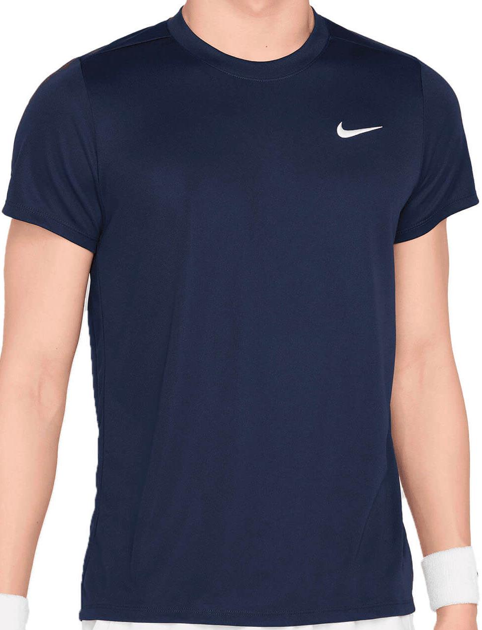 Футболка мужская Nike Court Victory  Obsidian/White