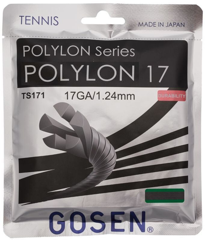 Струна теннисная Gosen Polylon POLYLON 17  Natural 1.24 (12,2 метров)