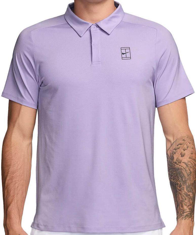 Поло мужское Nike Court Advantage Polo Hydrangeas/Dusty Amethyst