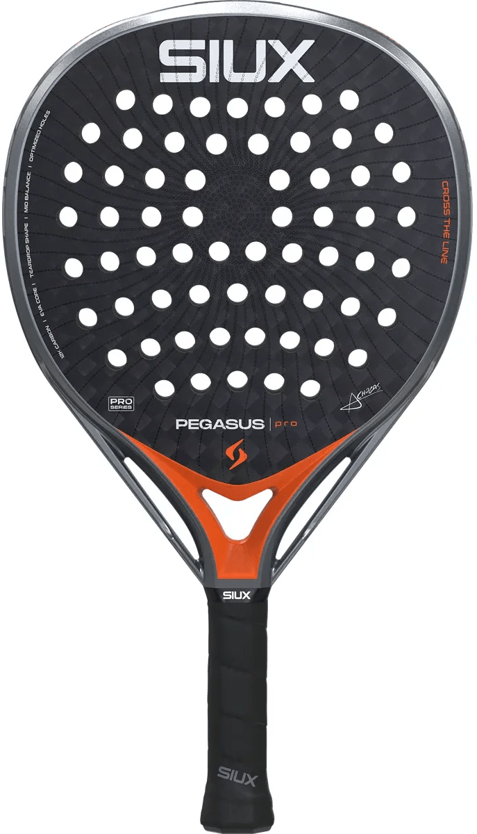Ракетка для падел-тенниса Siux PEGASUS PRO 2026 Lava Orange