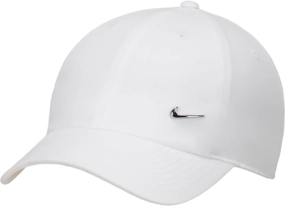 Кепка Nike Dri-Fit Club Unstructured Metal Swoosh White