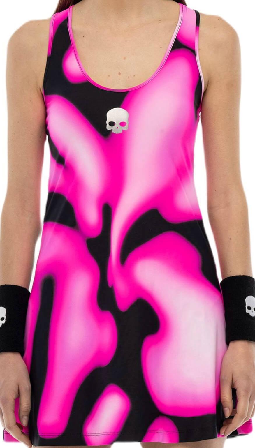 Платье женское Hydrogen PSYCHEDELIC Tech Dress Fuchsia
