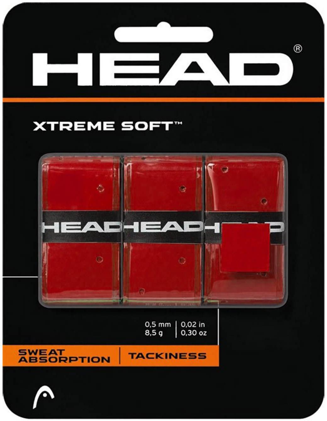 Овергрип Head Xtreme Soft 3 штуки Red