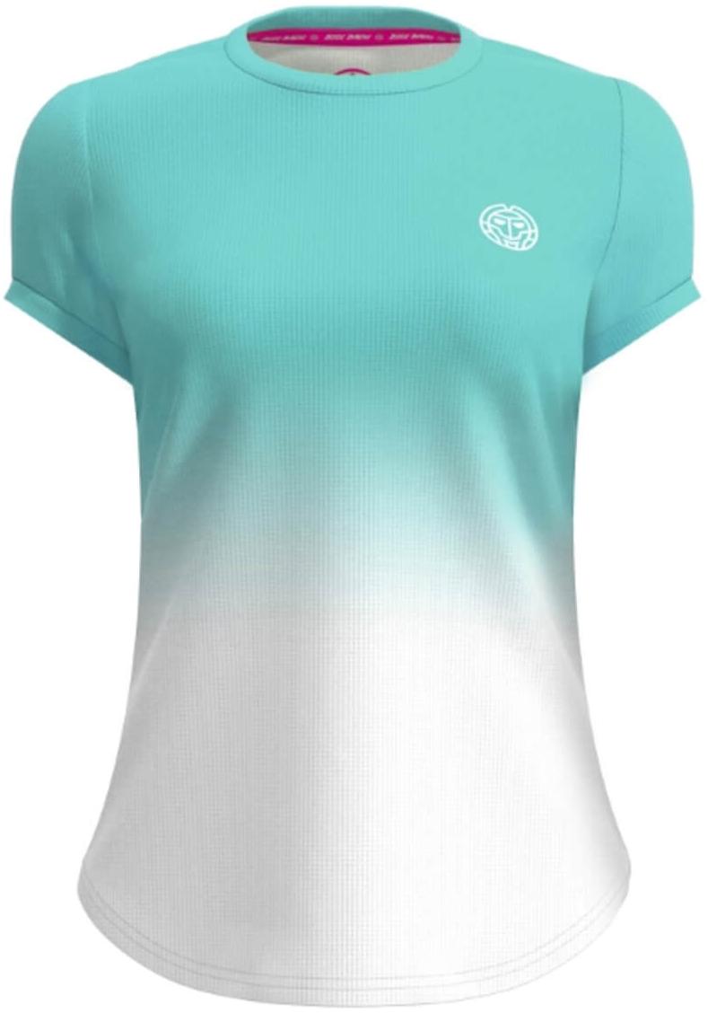 Футболка для девочек Bidi Badu Crew Gradiant Aqua/White