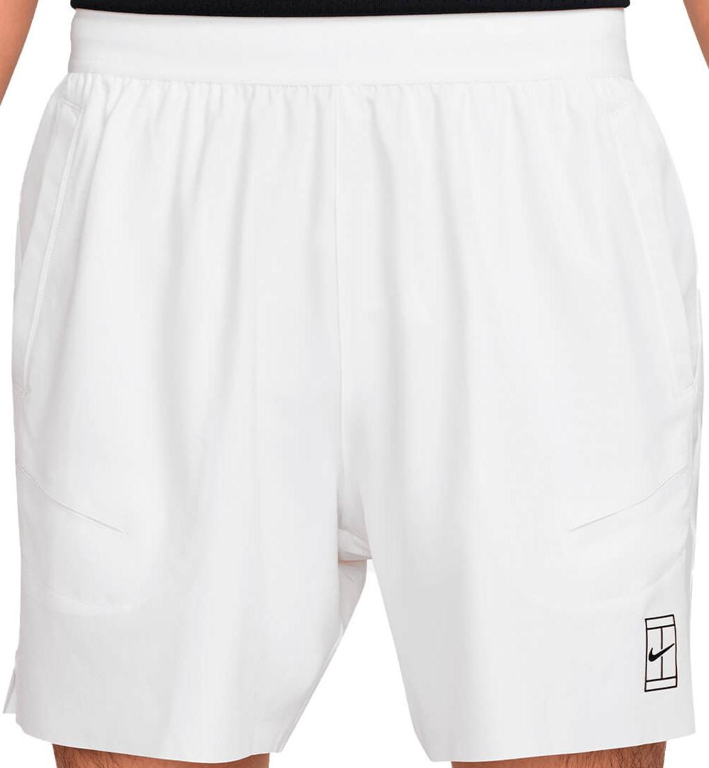 Шорты мужские Nike Court Dri-Fit Advantage 6 Inch White/Black
