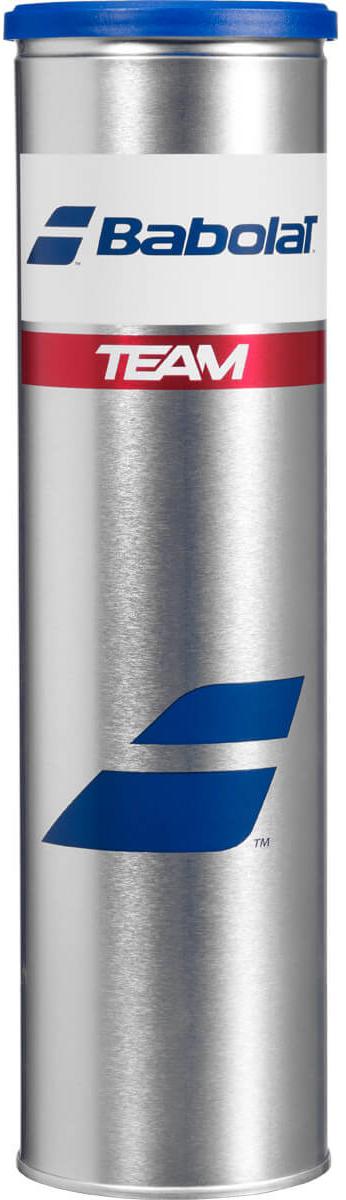 Мячи теннисные Babolat Team 4 Balls Metal Can