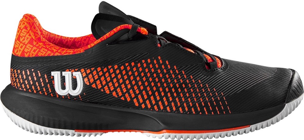 Кроссовки мужские Wilson Kaos Swift 1.5 Black/Phantom/Ch Orange