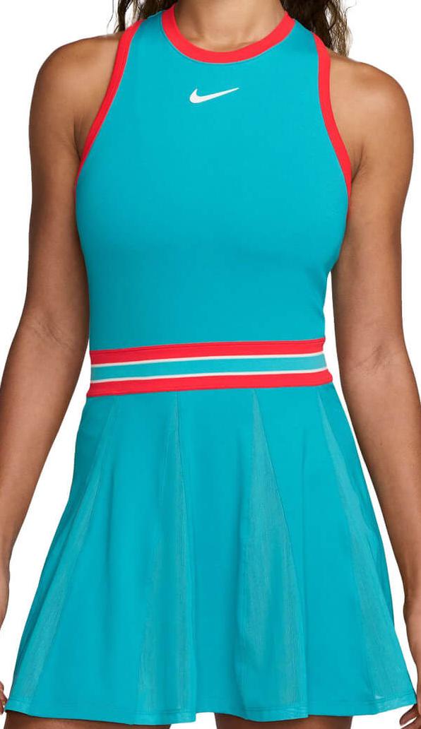 Платье женское Nike Victory Dress Court Slam Dress Dusty Cactus/Light Crimson/White