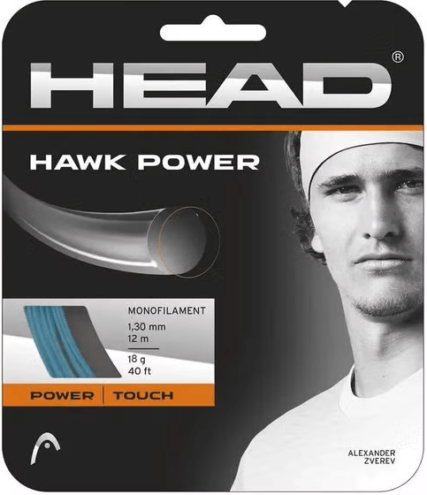 Струна теннисная Head Hawk Power Petrol 1.30 (12 метров)