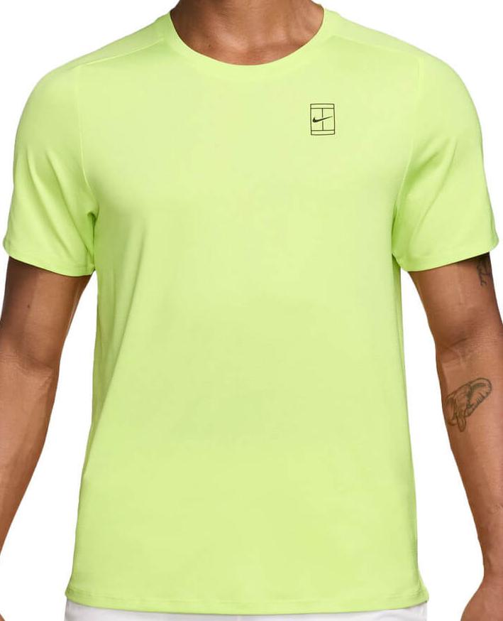 Футболка мужская Nike Court Dri-Fit Advantage Light Lemon Twist