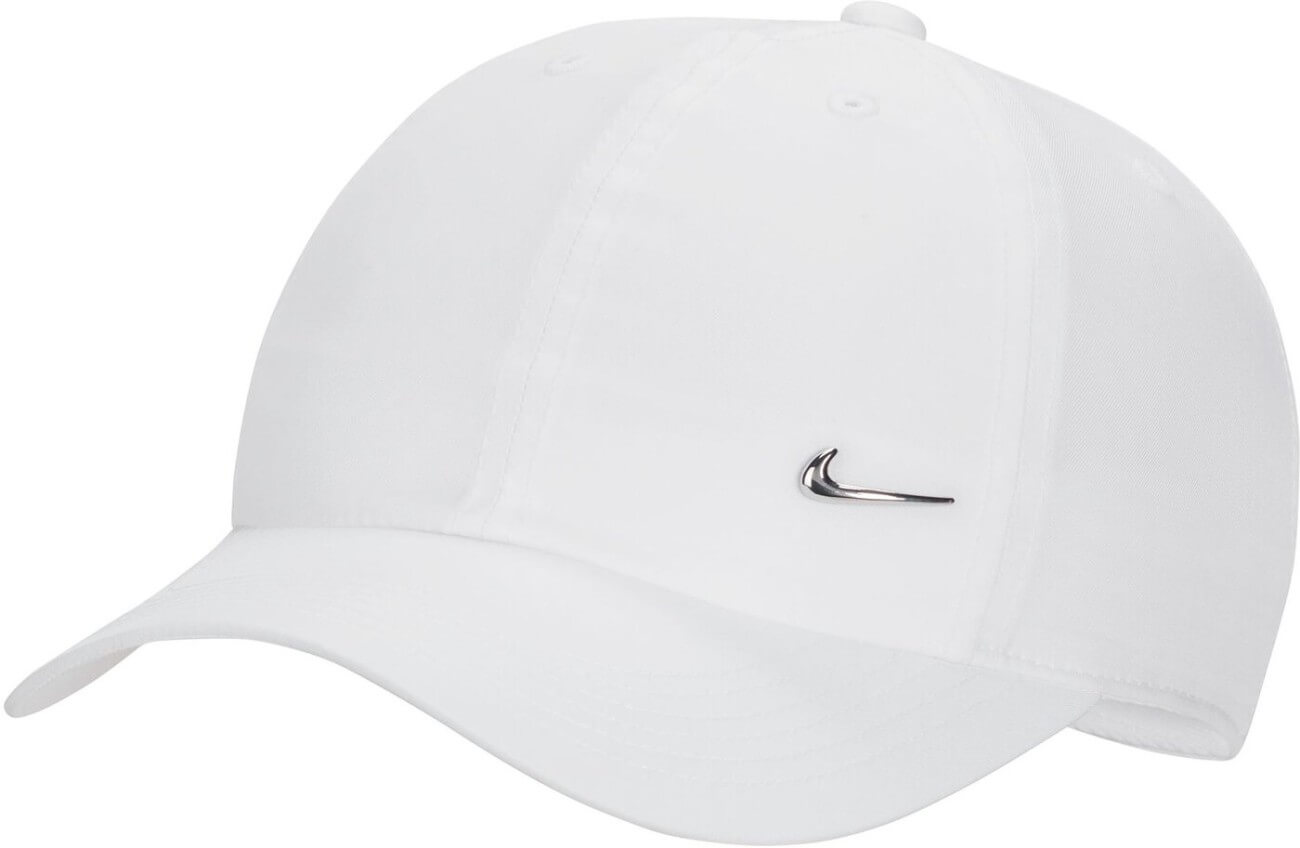 Кепка детская Nike Dri-Fit Club Unstructured Metal Swoosh White