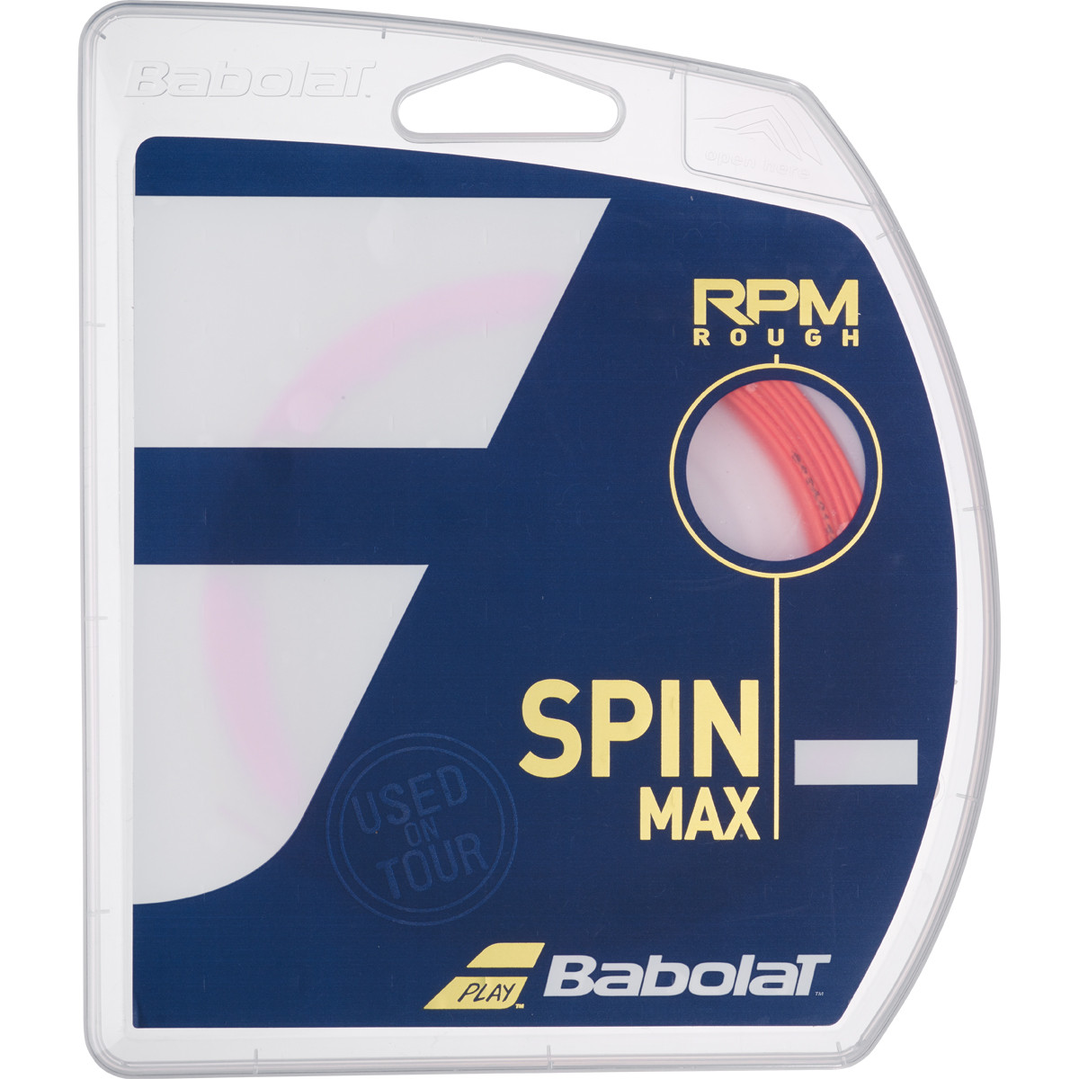 Струна теннисная Babolat RPM Blast Rough Fluo Red 1.30 (12 метров)