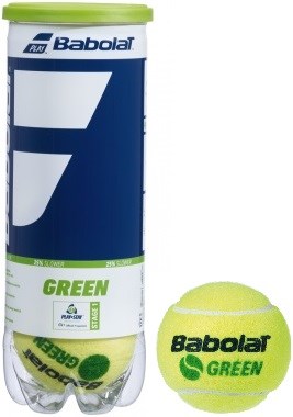 Мячи теннисные детские Babolat Green 3 Balls