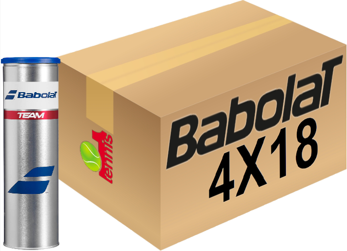 Мячи теннисные в коробке Babolat Team (4X18) 72 мяча