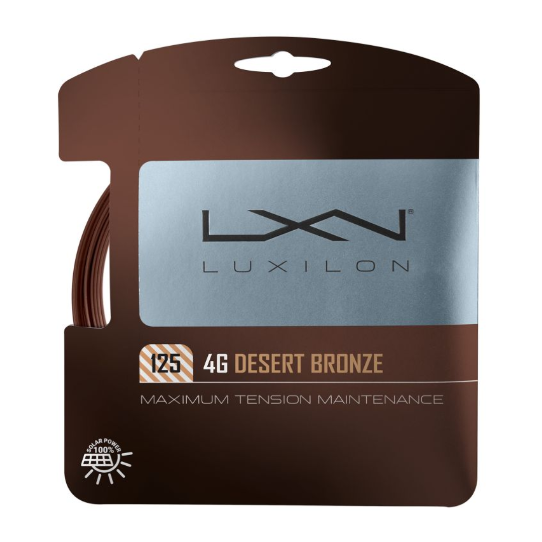 Струна теннисная Luxilon 4G Desert Bronze 1.25 (12 метров)