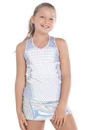 Майка для девочек  Lucky in Love WHT  T252-S54110