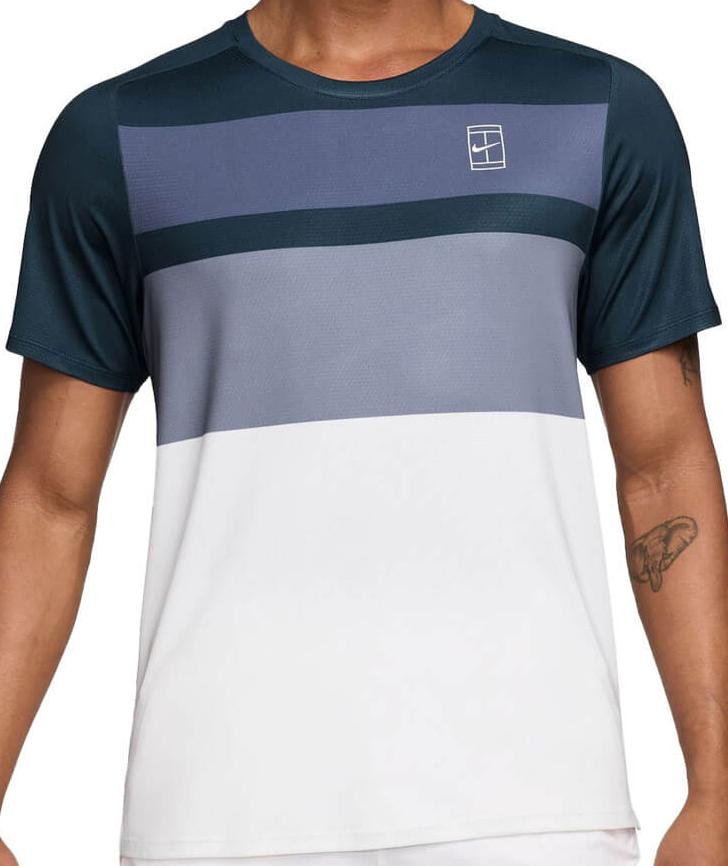 Футболка мужская Nike Court Dri-Fit Advantage Armony Navy/White