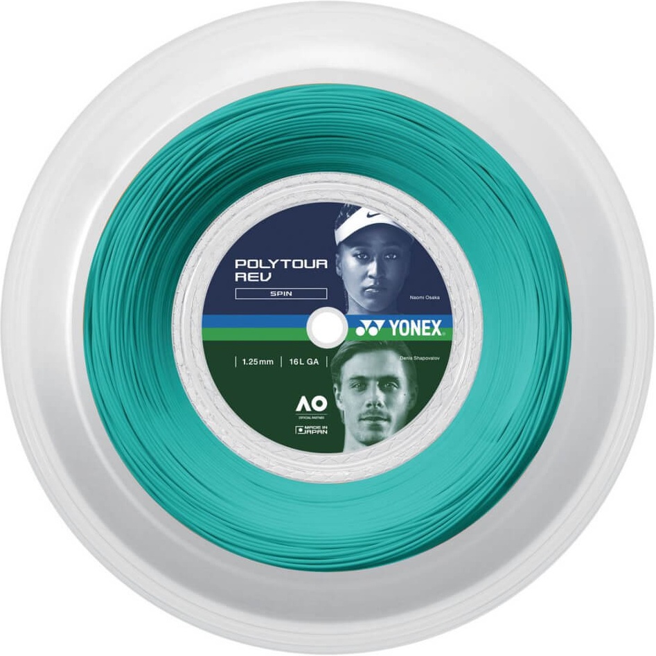 Струна теннисная в бобине Yonex Poly Tour REV Mint 1.25 (200 метров)