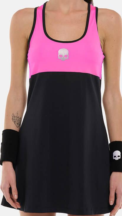 Платье женское Hydrogen BLOCK COLOR TECH Blue Navy/Fluo Fuchsia