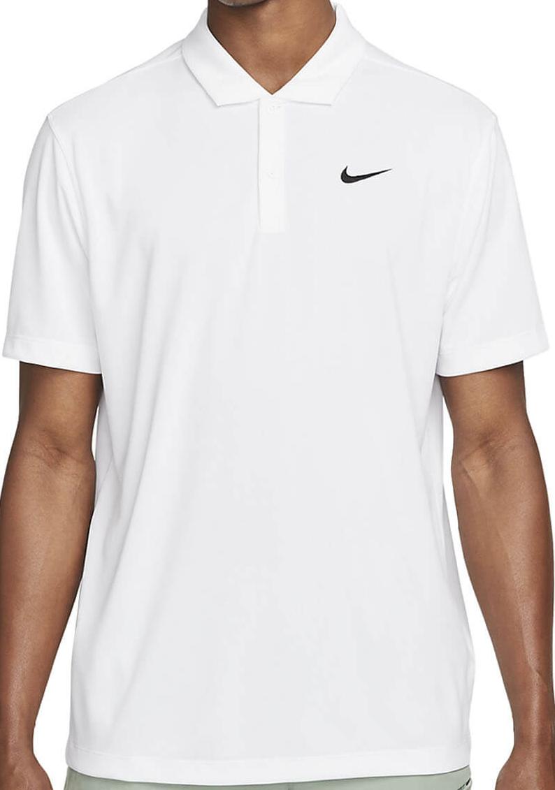 Поло мужское Nike Court Dri-Fit Solid White