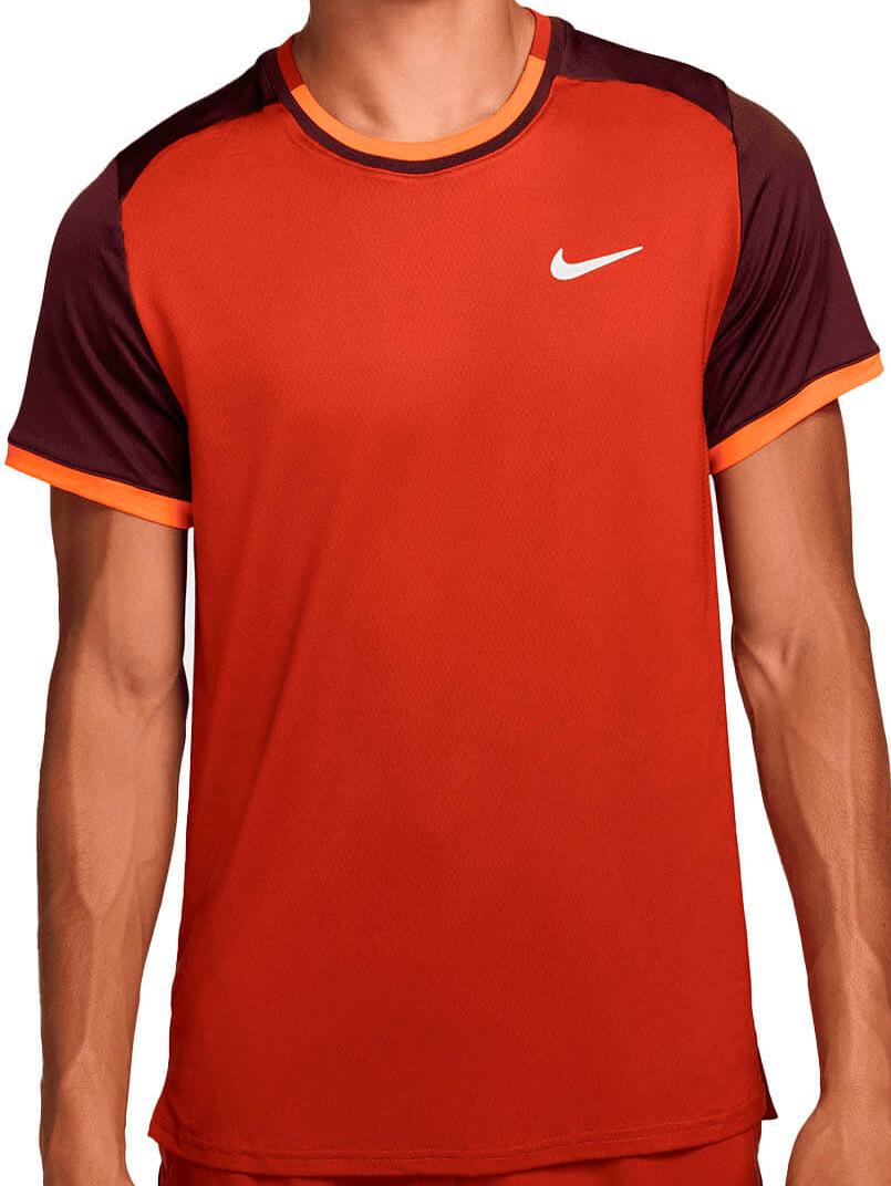 Nike Dri-Fit Advantage T-Shirt Men Red/White