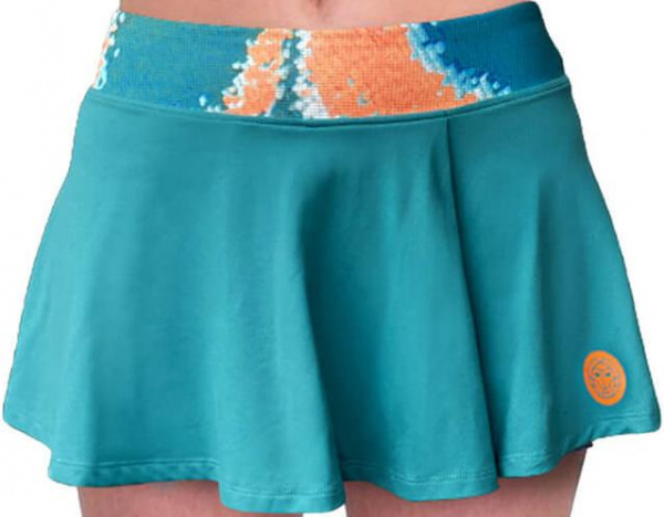 Юбка для девочек Bidi Badu Melbourne 2025 Printed Skirt Petrol/Orange