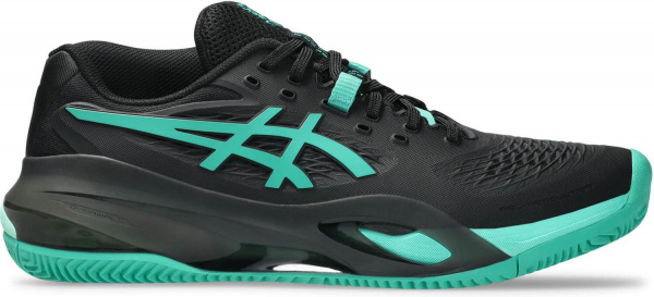 Кроссовки мужские Asics Gel-Resolution X Clay Black/Aurora Green