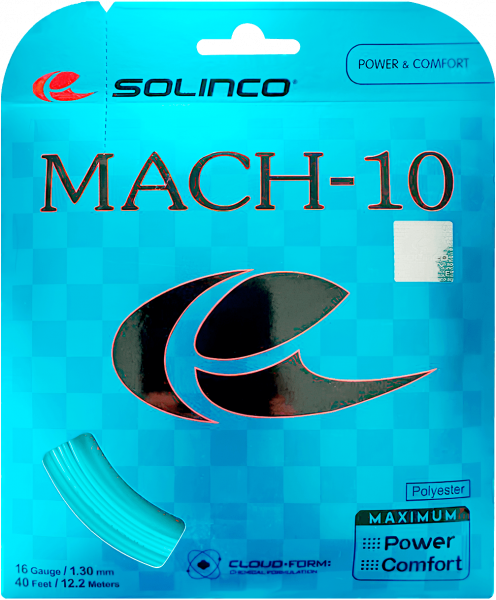 Струна теннисная Solinco MACH-10 1.30 (12 метров)