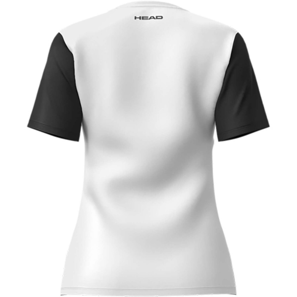 Футболка женская Head CLUB 25 Navy/White