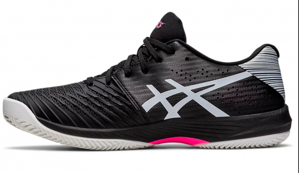 Кроссовки мужские Asics Solution Swift FF Clay Black/Hot Pink