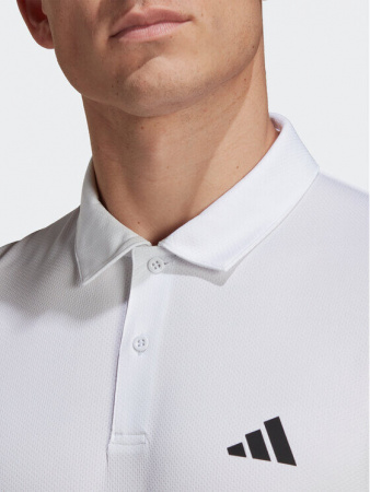 Поло мужское Adidas Train Essentials White/Black