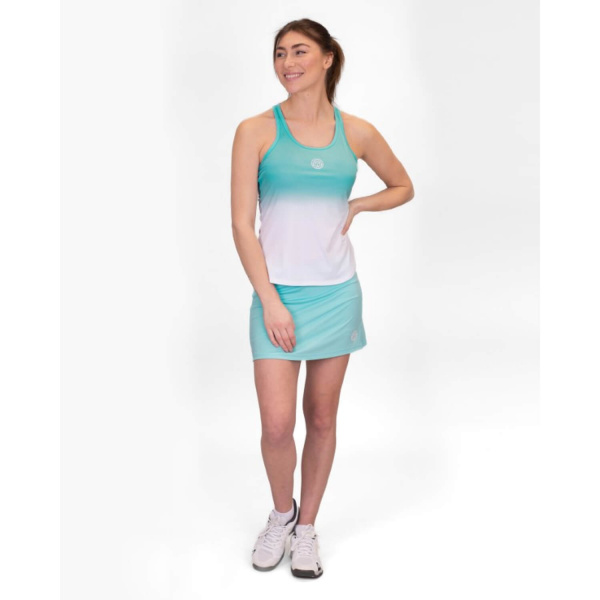 Майка женская Bidi Badu Crew Gradiant Aqua/White