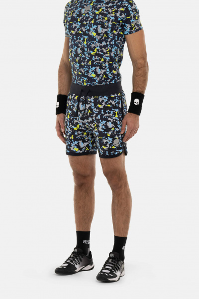 Шорты мужские Hydrogen CAMO PIXEL TECH Blue Navy/Multicolor