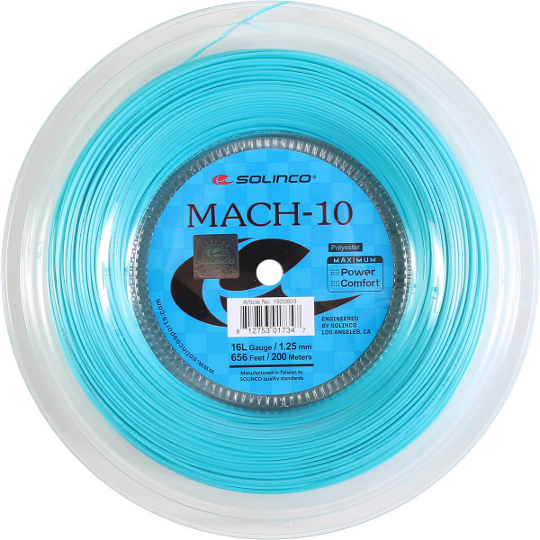 Струна теннисная Solinco MACH-10 1.25 (200 метров)
