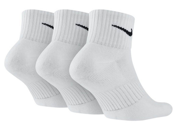Носки Nike Value Cotton Quarter (3 Pairs) White  SX4926-101