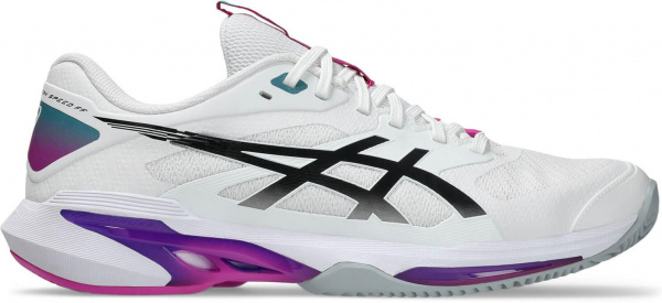Кроссовки мужские Asics Solution Speed FF 4 Clay White/Digital Sakura