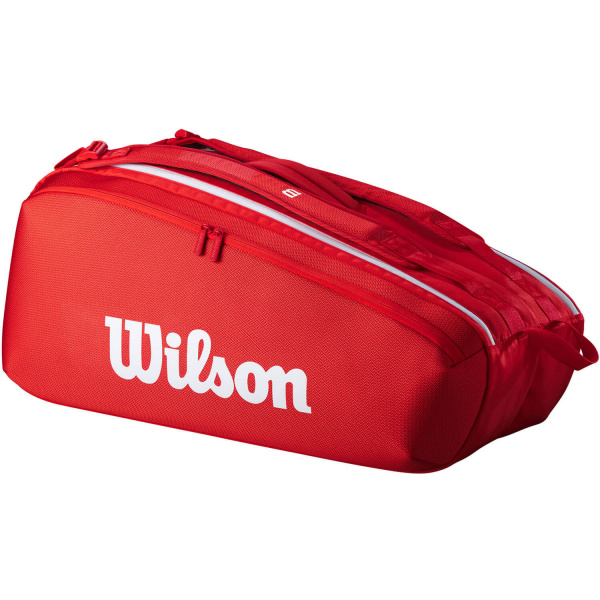 Сумка Wilson SUPER TOUR RED 9PK 2025 Red