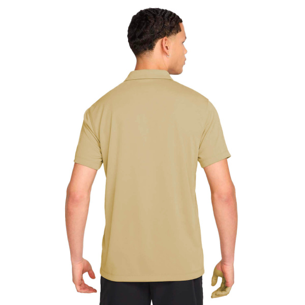 Поло мужское Nike Court Dri-Fit Solid Parachute Beige/White