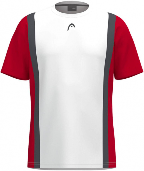 Футболка для мальчиков Head CLUB 25 Red/White