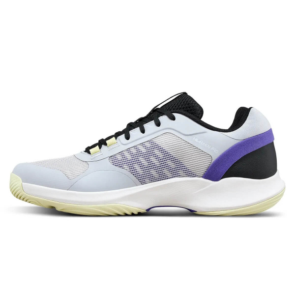 Кроссовки мужские для падела Wilson Hurakn Pro V2 Grey Dawn/Black/Tender Yellow